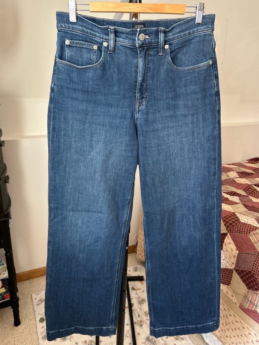 J. Crew Classic Wide Leg Jeans 29